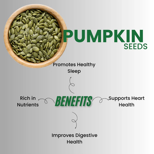 Pumpkin Seeds – 400g Rich in Zinc & Magnesium for Immunity - THE POWER FOOD