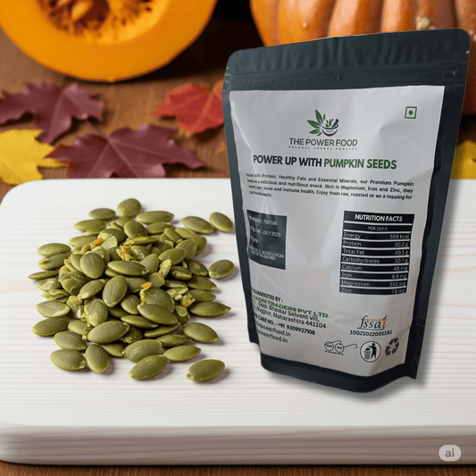 The Power Food Pumpkin Seeds 750g | High in Zinc & Magnesium | Boosts Immunity & Metabolism - THE POWER FOOD